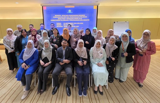 1.	Bengkel Tatacara Pengurusan Bayaran Pendahuluan Diri dan Pendahuluan Pelbagai bagi PTJ MITI pada 23 September 2025 di Bilik Seminar 1 Menara MITI yang dihadiri oleh B. Akaun, B. Kewangan, BPSM, Pentadbiran dan MITI Luar Negeri.